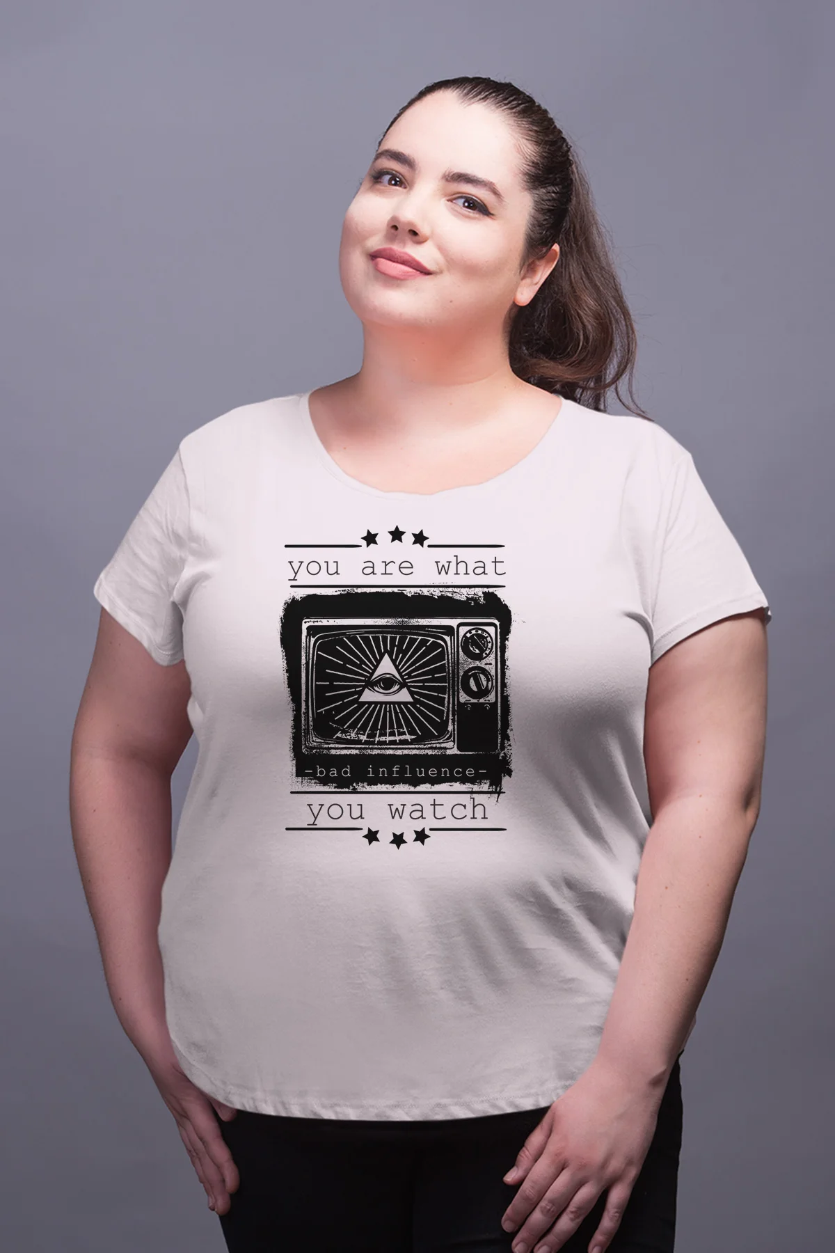 Angemiel одежда You Are What часы белые женские хлопковые большой Размеры