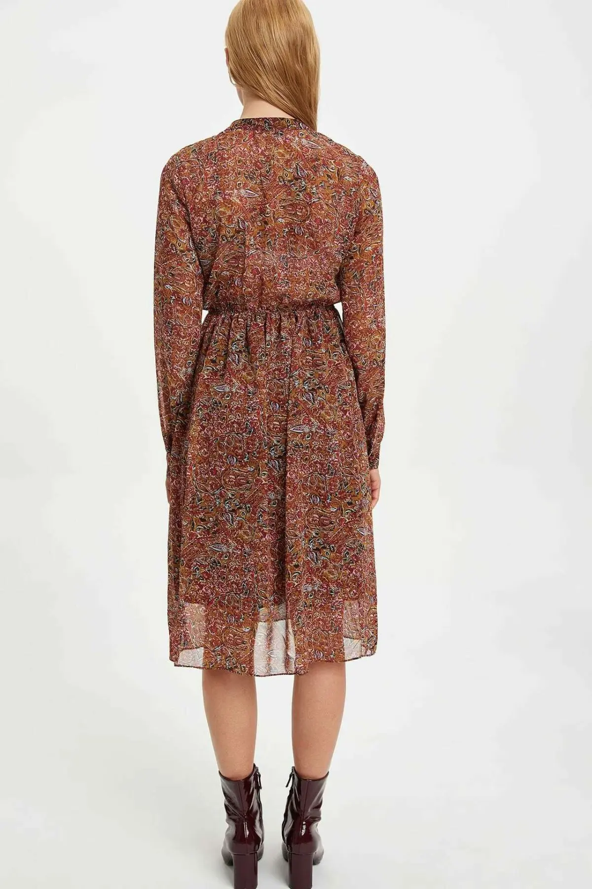 Женская тканая Dress-M5243AZ19AU | одежда