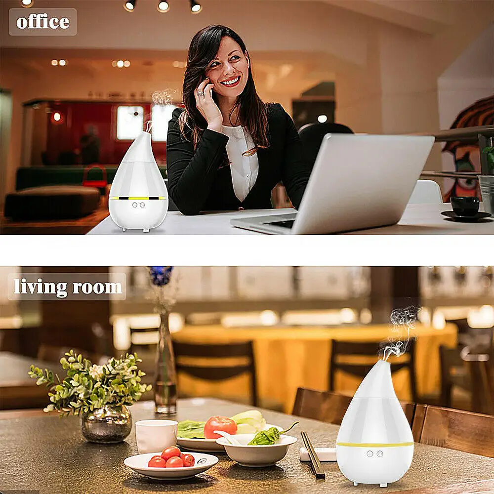 UMIDIFICATORE AROMATERAPIA ULTRASUONI GOCCIA светодиодный 250 мл DIFFUSORE AUTO CASA |