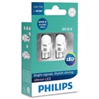 Автолампы Philips Ultinon T10 W5W 194 12V 11961ULWX2 6000K