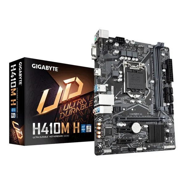 Игровая Материнская плата Gigabyte H410M mATX DDR4 LGA1200 | Компьютеры и офис