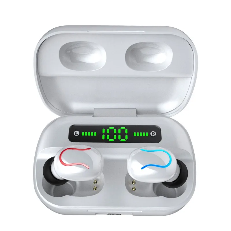 New version Q32 Новые наушники HBQ Q32 TWS, беспроводные наушники, Bluetooth 5,0, гарнитура с микрофоном, мини Bluetooth наушники-вкладыши, беспроводные наушники PK i10 - Цвет: New version Q32