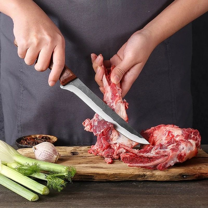 Японский Нож для обвалки филе рыбы мясной мясо мясника мясницкий нож ручной