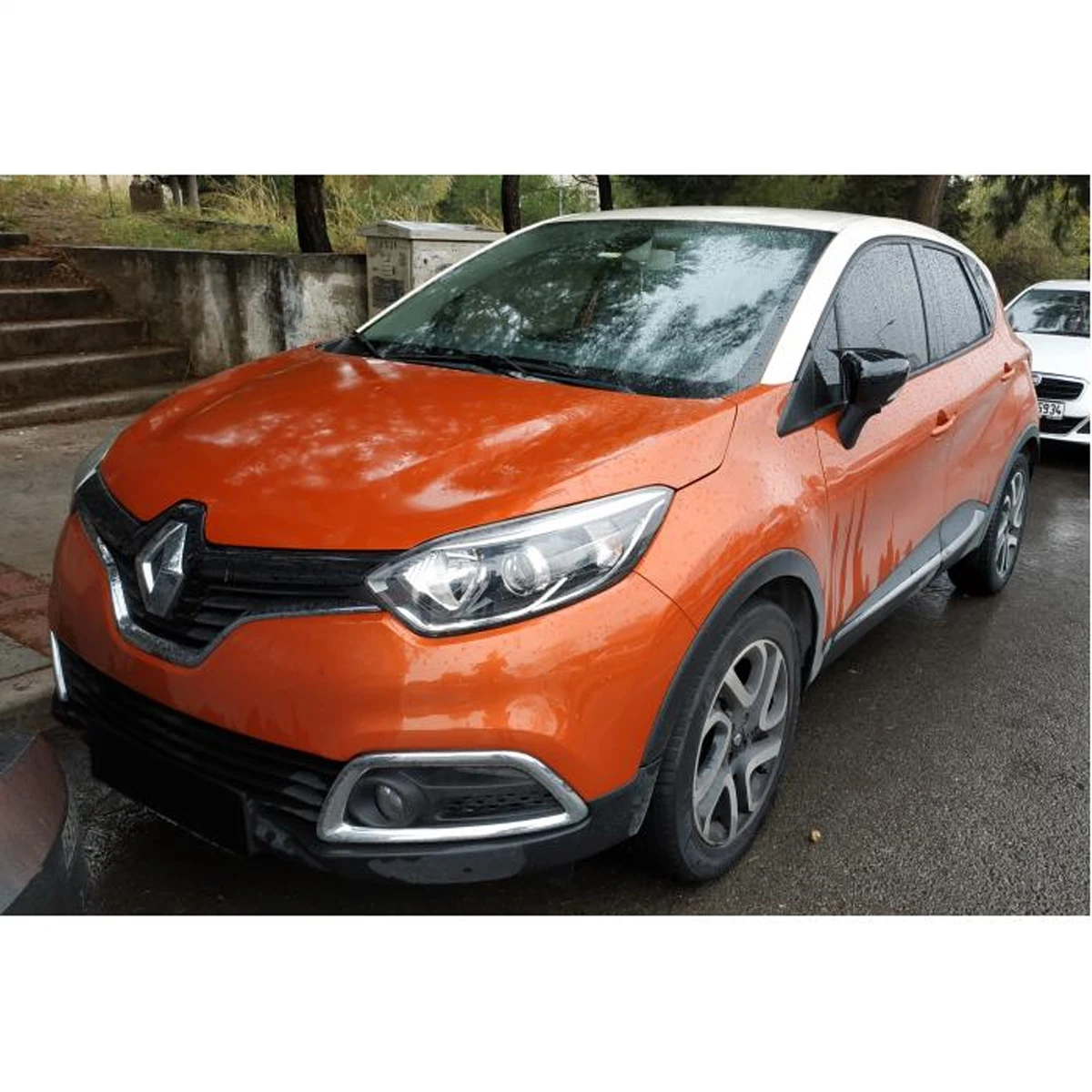 Зеркальный чехол для Renault Captur 2013 2014 2015 2016 2017 2018 2019 2020 аксессуары яркий черный с