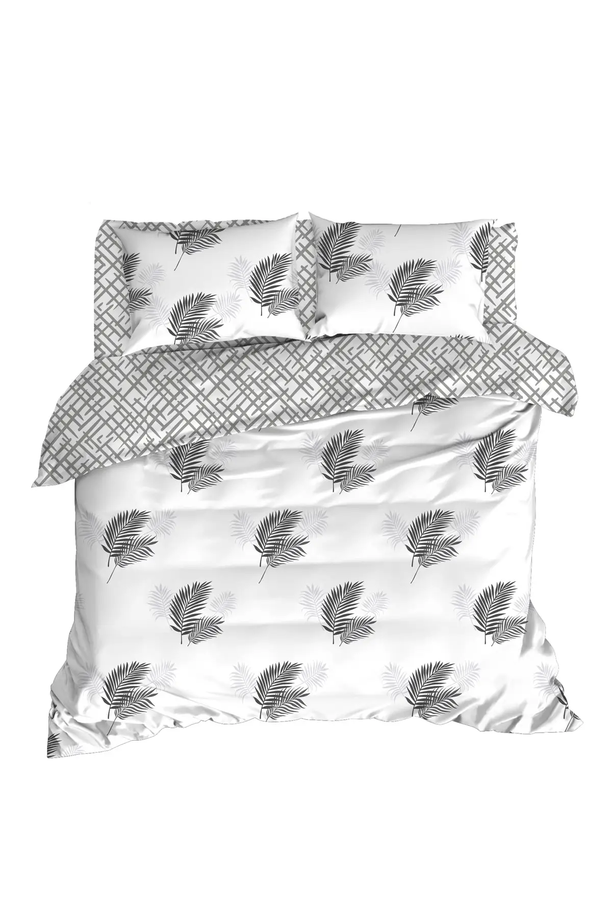 

Easy Iron Duvet Cover Set Double Duvet Cover Set Gray Winter Thick European Size