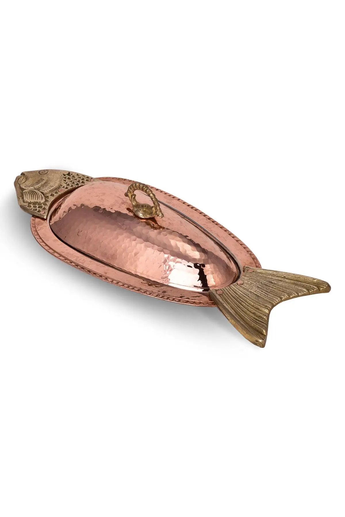 

Saint Belisama Orkinos Copper Fish Presentation Dish 41cm
