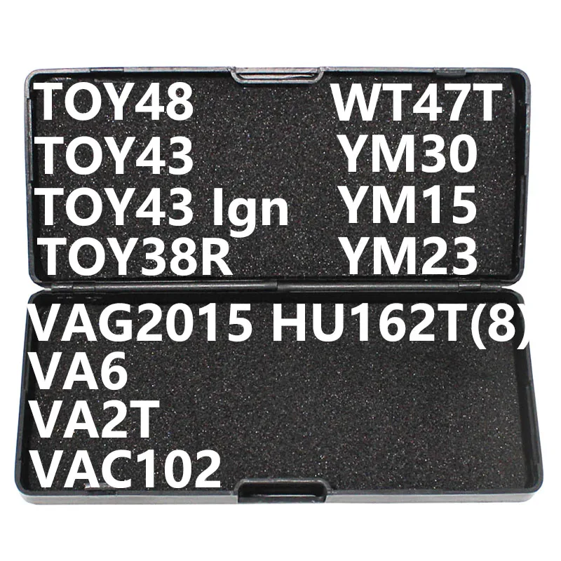 Слесарные инструменты LiShi 2 в 1, TOY48 TOY43 TOY38R HU162T(8) VA6 VA2T VAC102 WT47T YH35R YM15 YM23 YM28 YM30