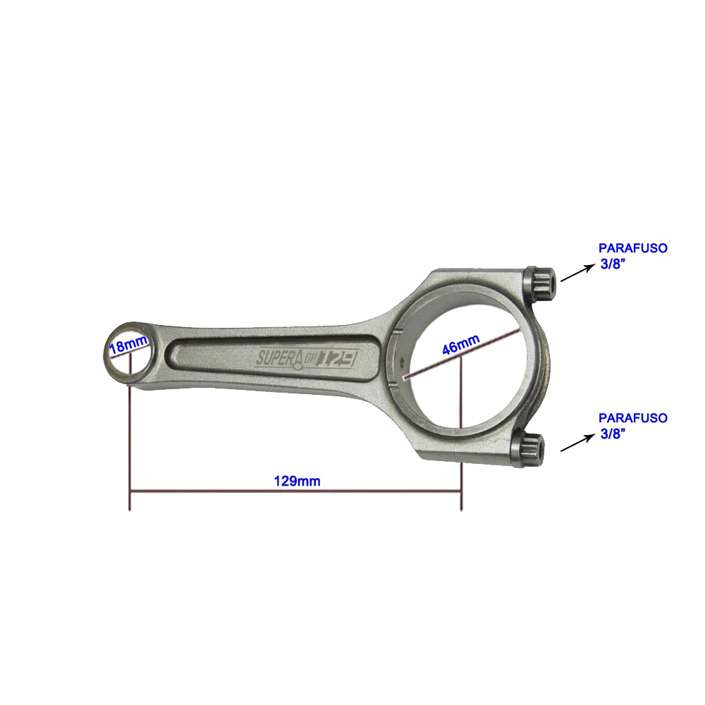 Кованые шатуны и болты для Opel Vauxhall C16NE C16XE X16XE Z16LER Z16LET Z16LEH Corsa B 8v 16v 129 мм A BEAM MVLBIL25|forged