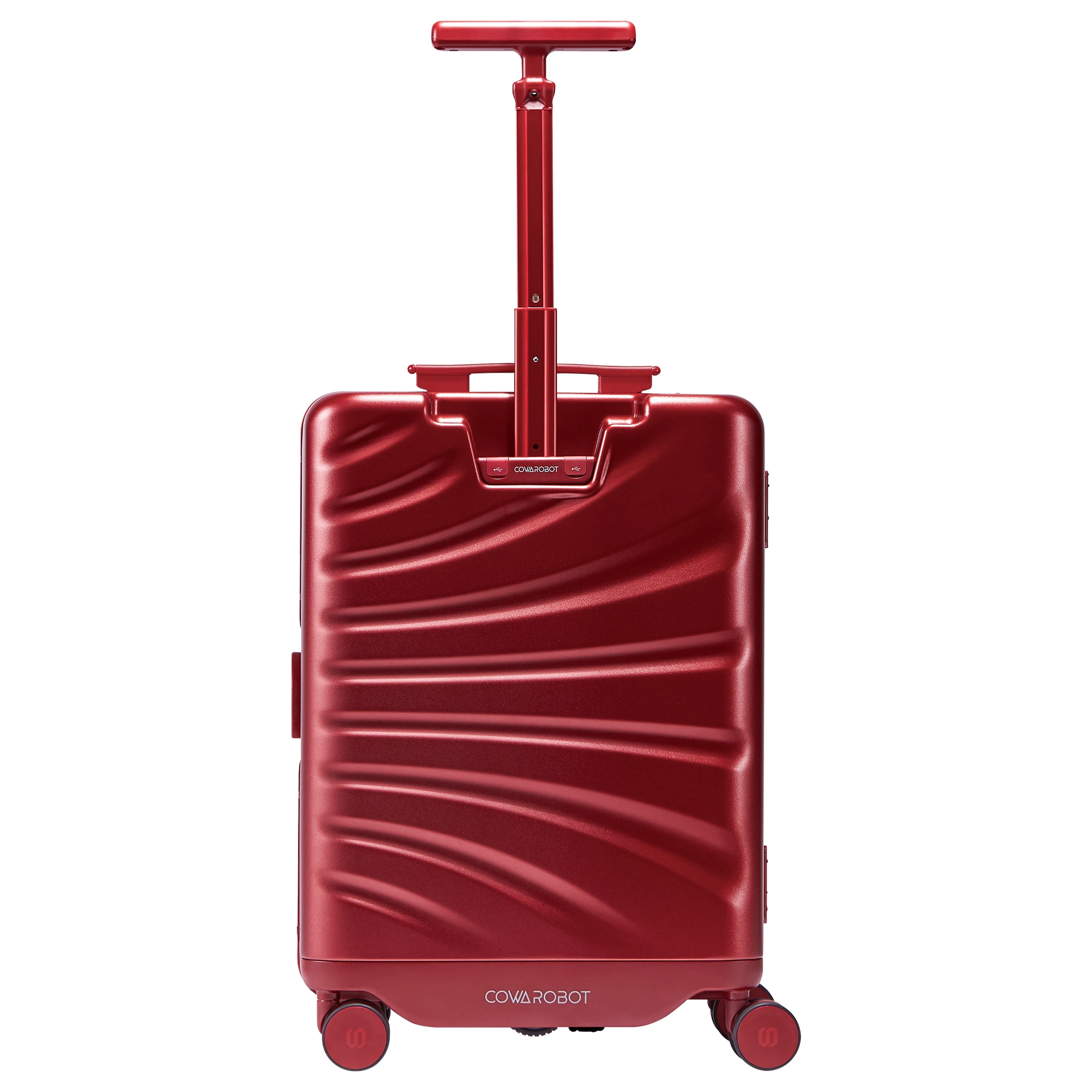 Электронный умный чемодан LEED Luggage Cowarobot красный|Чемоданы| |