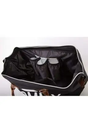 

Women's Black Mommy Bag Mother Baby Care Bag Mother Baby Bag Handbag Fashion 3 Compartment Bags