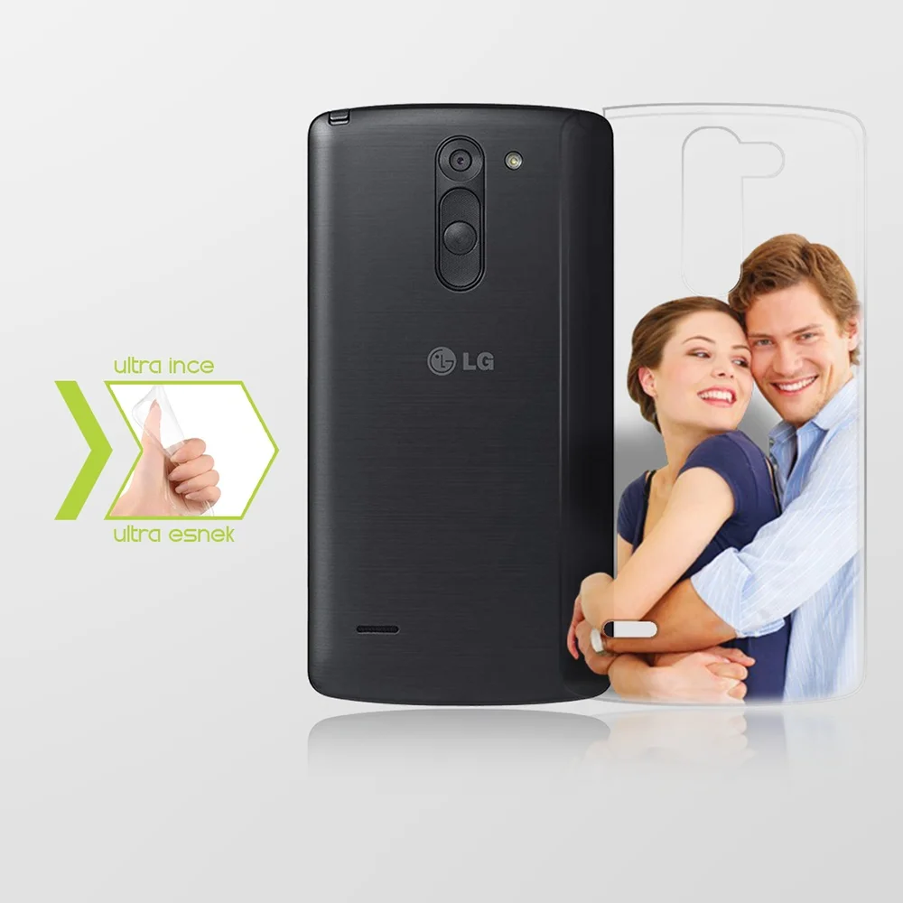 

Personalized LG G3 Stylus Slim Clear Silicone Phone Cover