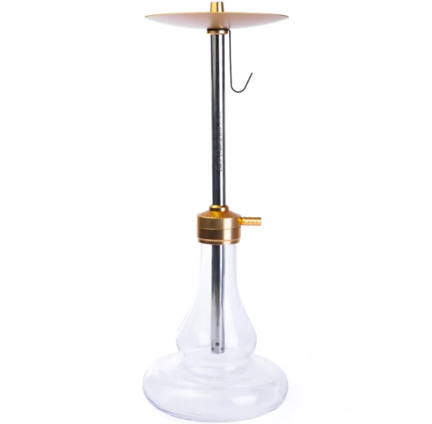 

MR EDS Model E27 EURO CHAMPION Professional Hookah Set, Stainless Steel Shisha Pipe, Chicha Quality Glass