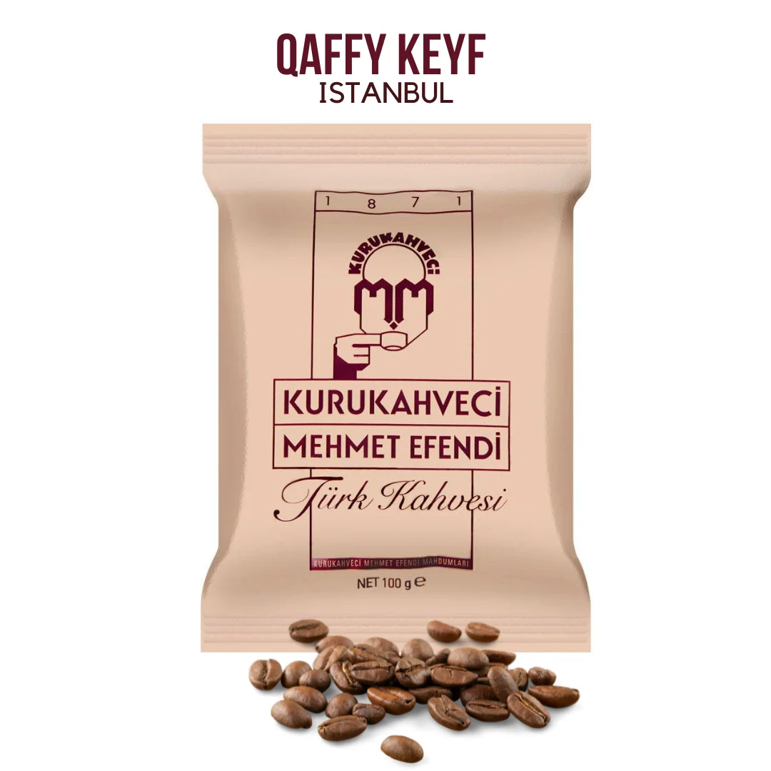 Турецкий кофе Kurukahveci Mehmet Efendi оригинальный турецкий 100 г x 5 зажаренный эспрессо |