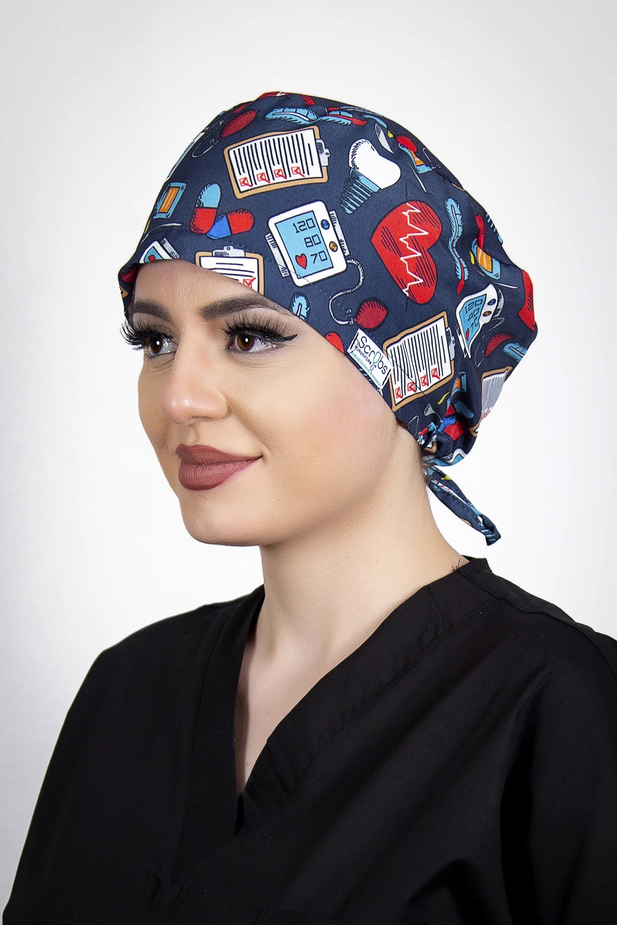 

Women and for men Scrub Caps Hospital Medical nurse HatDentist cap surgical nursing uniform scrubs lab pharmacy hats