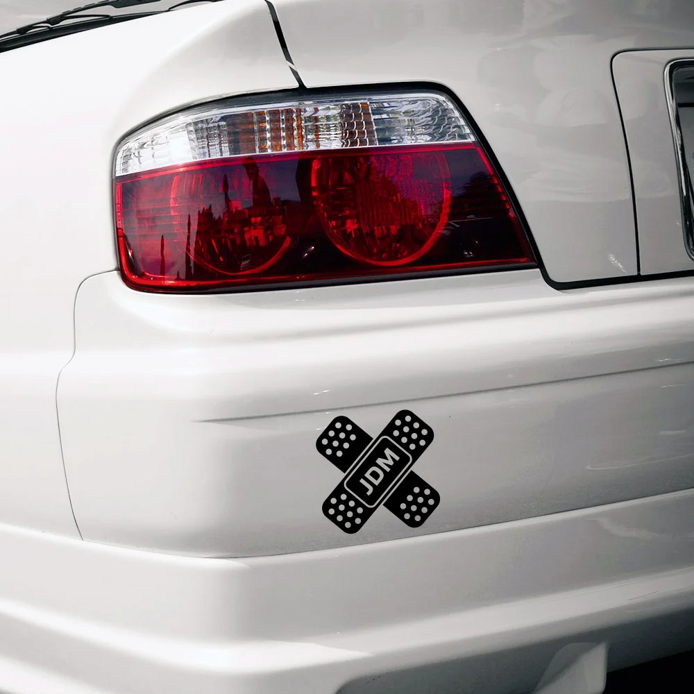 Наклейка на машину - JDM Пластырь. Виниловая наклейка авто Пластырь стикер |