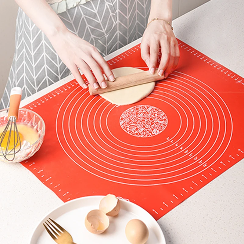 Силиконовый коврик для выпечки утолщенный теста пиццы кондитерские изделия