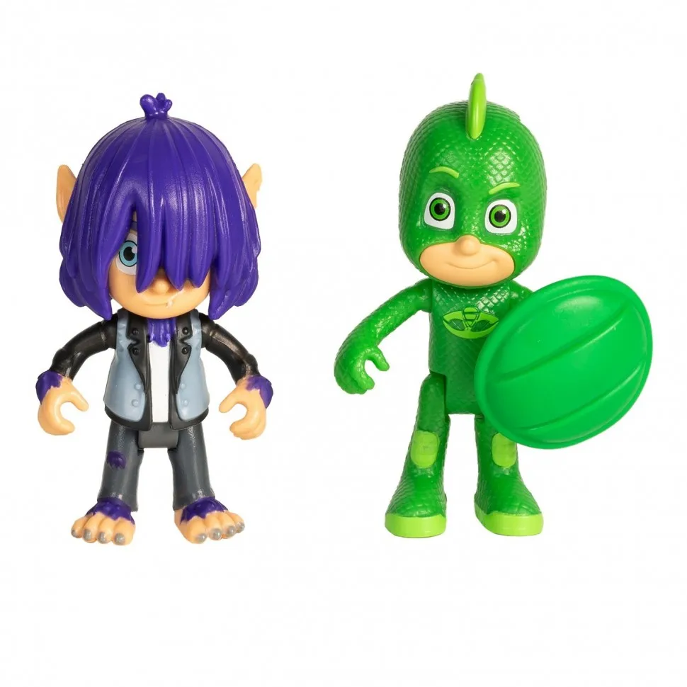 Набор игровой PJ masks 2 фигурки Гекко и Кевин 35560|Игровые трансформеры| |