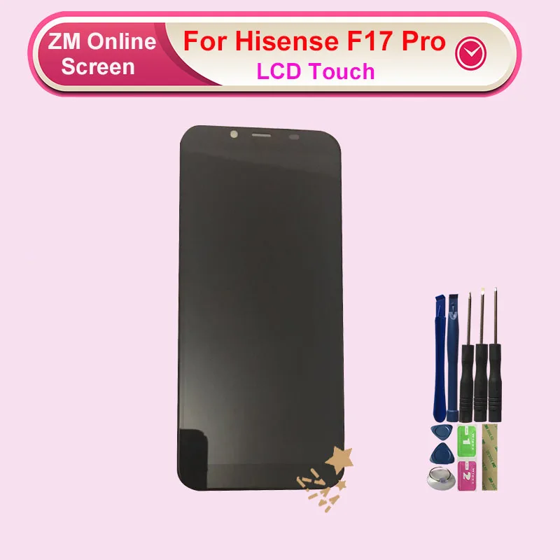 USD ЖК-дисплей RYKKZ для Hisense F17 Pro ЖК-дисплей с сенсорным экраном Digitzer