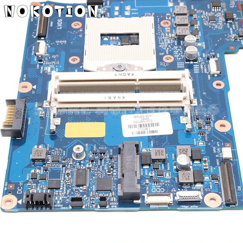 NOKOTION материнская плата для ноутбука hp Envy 17 17-J основная плата GT740M 2 ГБ DDR3 17SBGV2D-6050A2549801-MB-A02 720266-501 720266-001