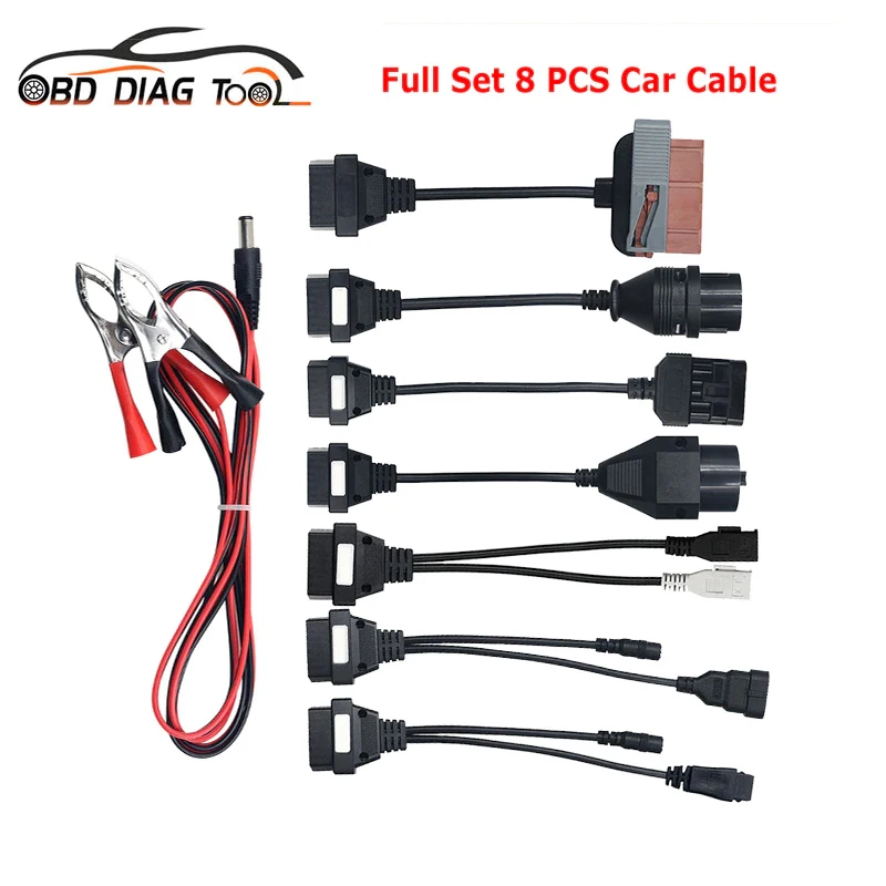 Hot Diagnostic Connector For TCS Pro Multidiag Pro+ Adapter OBD Full Set 8 PCS Car Cables With 30/20/38/3/2 Pin | Автомобили и