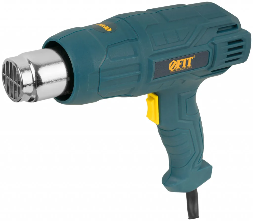 FIT Фен технический 2000 Вт 350/500 °c 300/550 л/мин | Инструменты