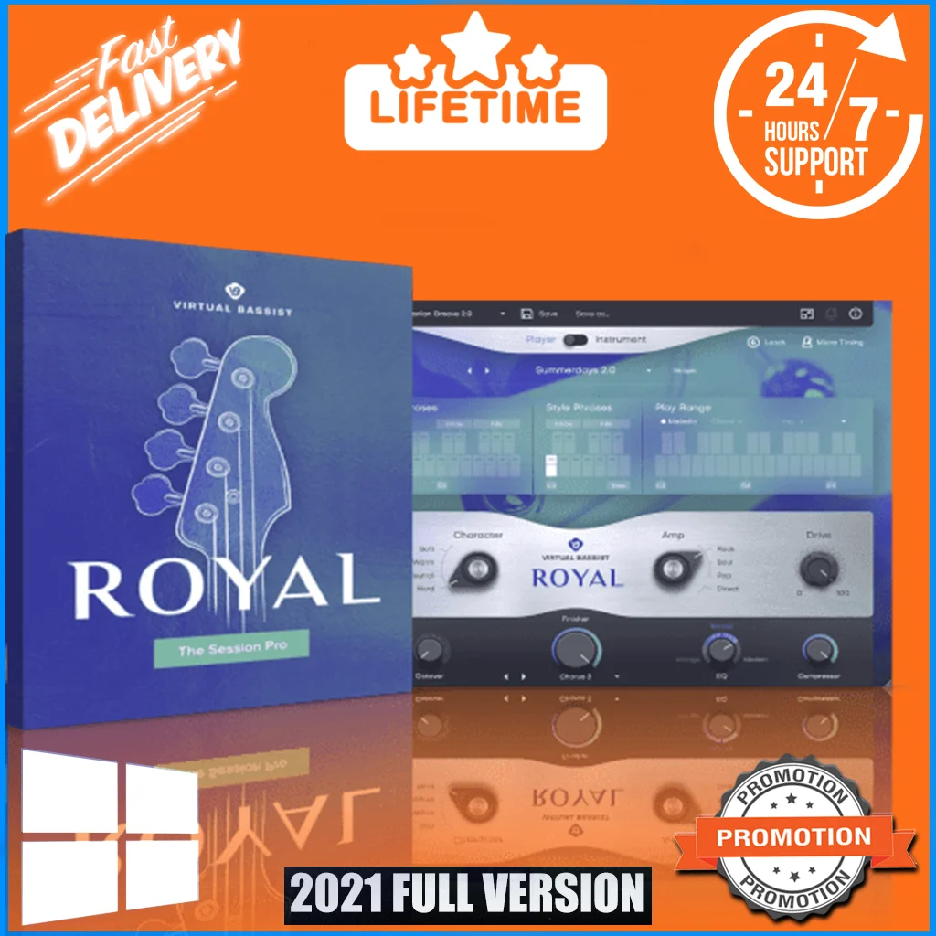

UJAM Virtual Bassist ROYAL