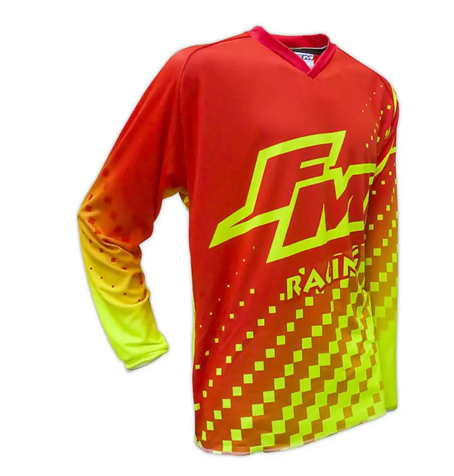 

Cycling Shirt MX Dh Off Road Mountain Cycling Moto Motocross BMX Downhill Breathable Mtb Jersey Bicycle Clothing