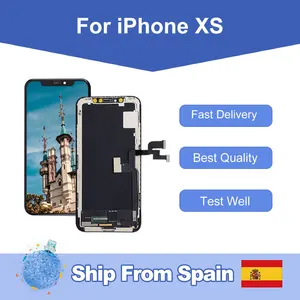 Elekworld для iphone XS OLED ЖК-экран сменный дисплей с 3D сенсорным дигитайзером в сборе Incell Доставка из Испании