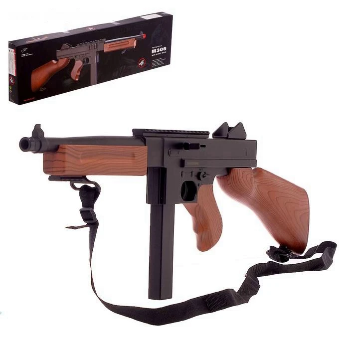 Пистолет-пулемёт Томпсон M1 детский автомат томпсона на пластиковая шка | Игрушки