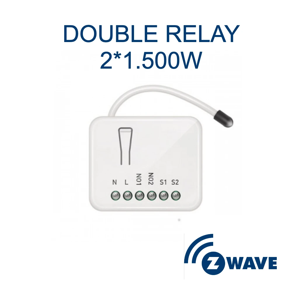 Z Wave Philio двойное реле Smart Key 2 Gang EU Freq 868MHz PAN04 канала|Модули для умного дома| |