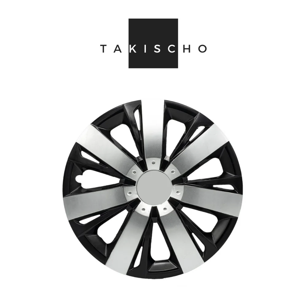 R14'R15'R16 дюймовая крышка колеса 4 шт. серебристого цвета Бесплатная доставка