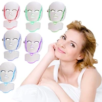 idearedlight 7 colors led mask red light therapy face surgical spa facial led photon mask for face care beauty acne treatment