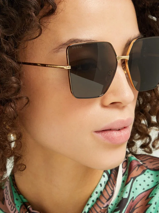 Gucci GG0436S (002) 61 женские солнцезащитные очки 348954501 |