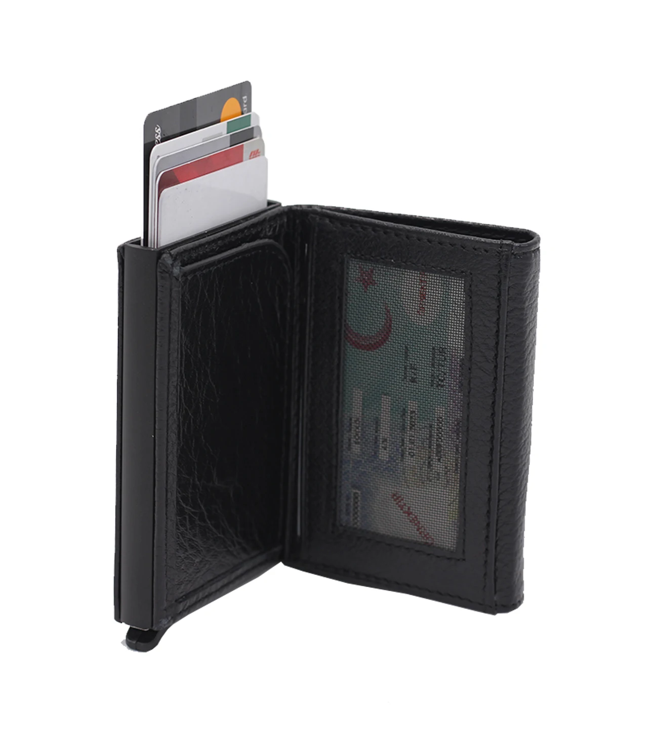 

DAMY Dmax 602 Mechanism Genuine Leather Card Holder