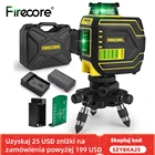 FIRECORE F94T-XG 12 линий 3D зеленый лазерный уровень 360 Нивель Ласер горизонтальные вертикальные поперечные линии самонивелирующийся чемодан