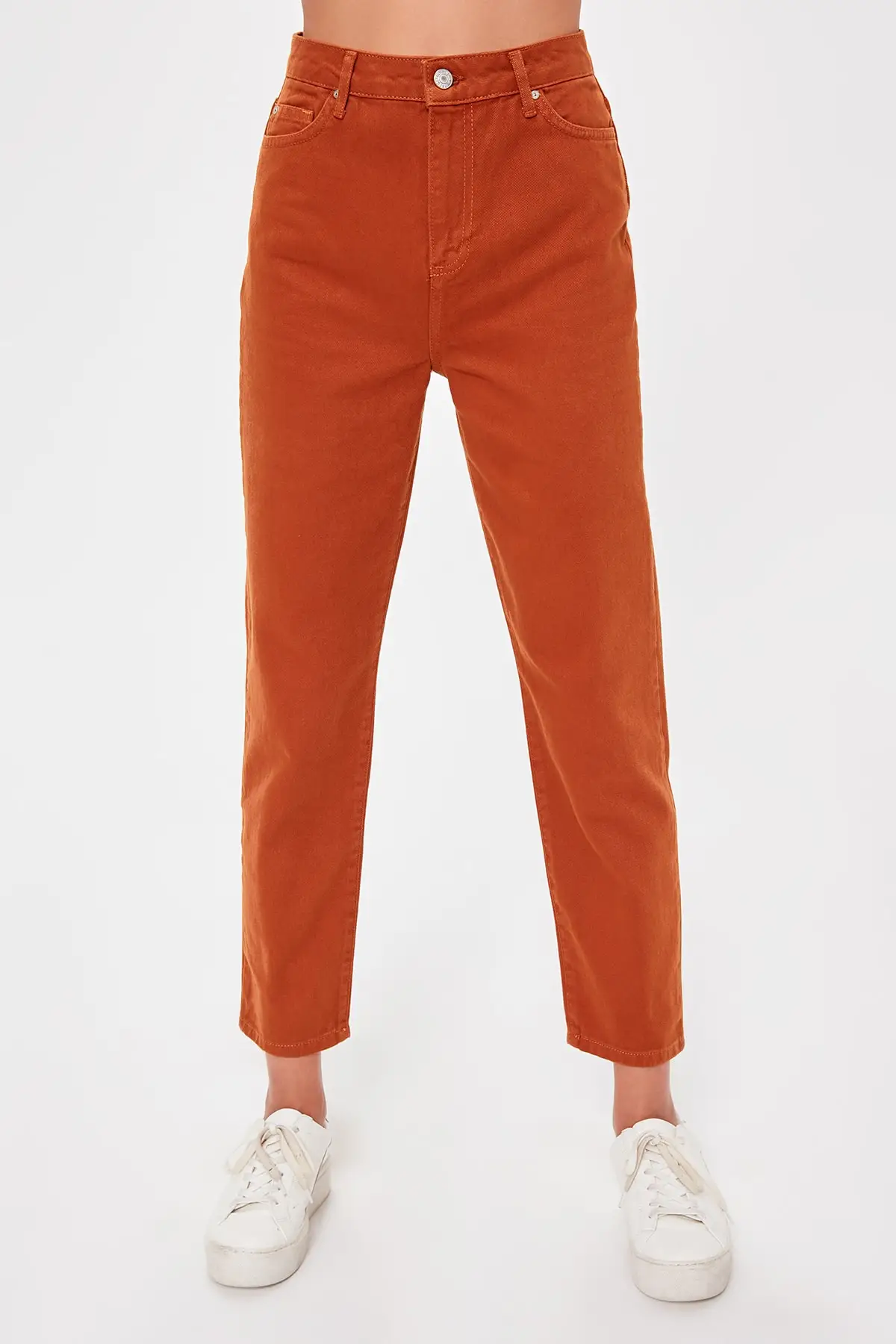 Trendyol Camel High Bel Mom Jeans TWOAW20JE0187 |