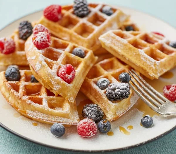 Waffle Maker Waffle Machine Sweet Waffles at Home Waffle Time Gourmet Waffle with Tea Coffee