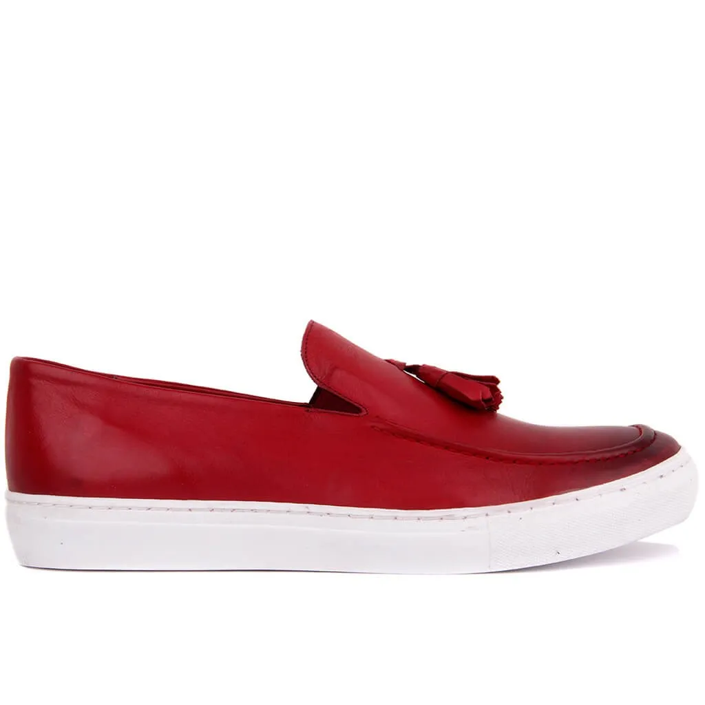 Парус-Lakers мужская повседневная обувь из натуральной кожи уличные шлепанцы на