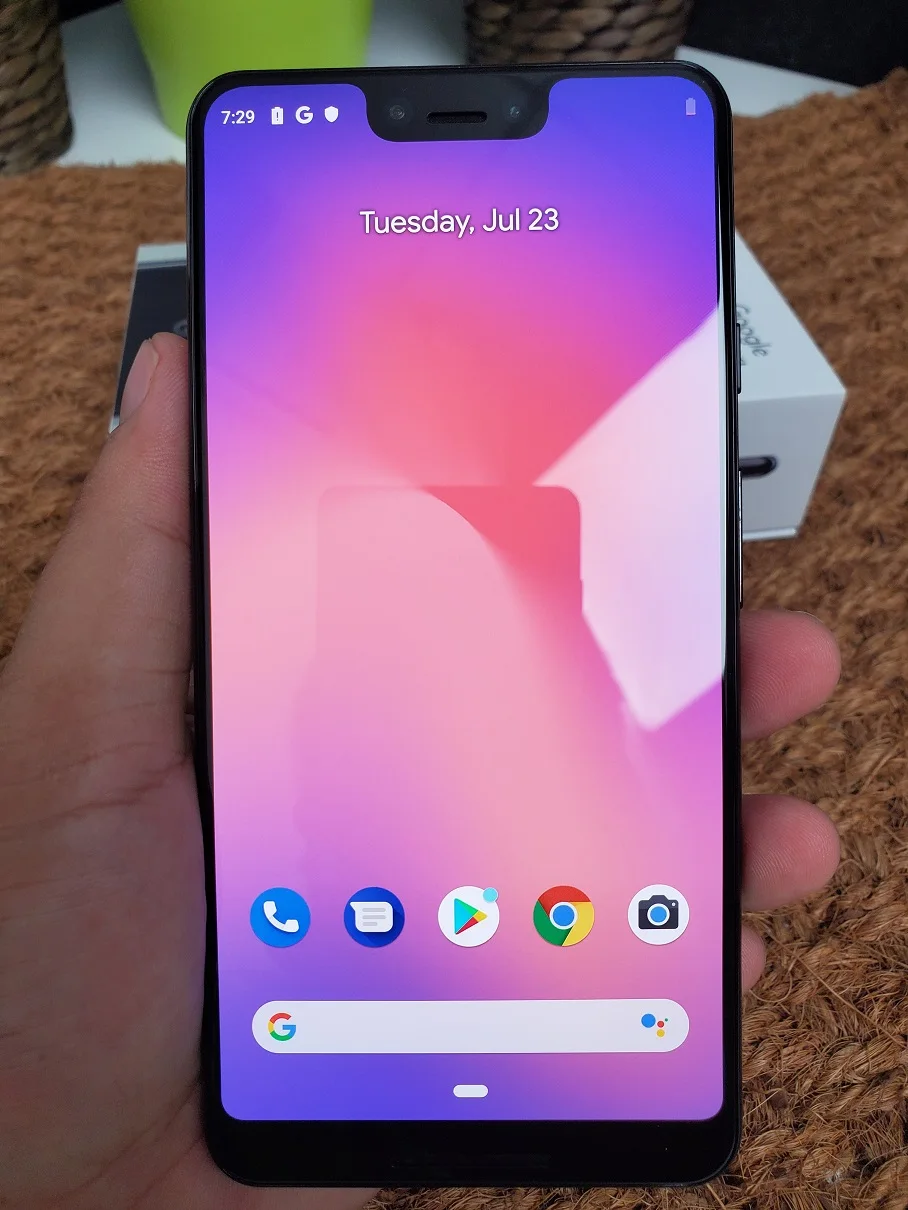 Google Pixel 3 XL 4 Гб 64 Гб мобильный телефон 6,3 дюймов NFC Snapdragon 845 Android 9 Google pixel XL 3 совершенно смартфон