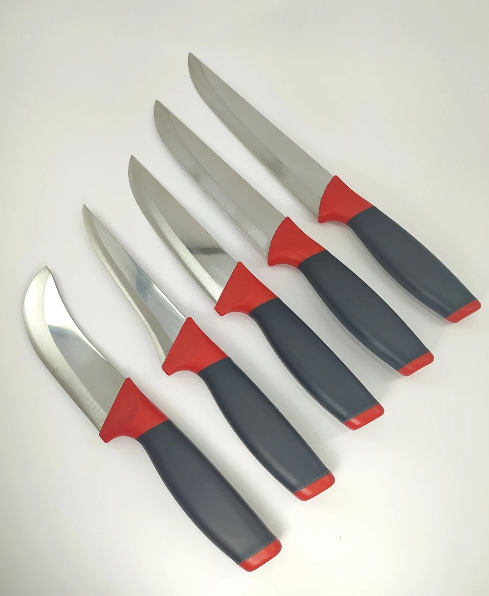 

Кухонный стандартный нож из нержавеющей стали с ручкой для домашней резки бонелки, нож для мясника, острый нож для мясника, нож для нарезки м...