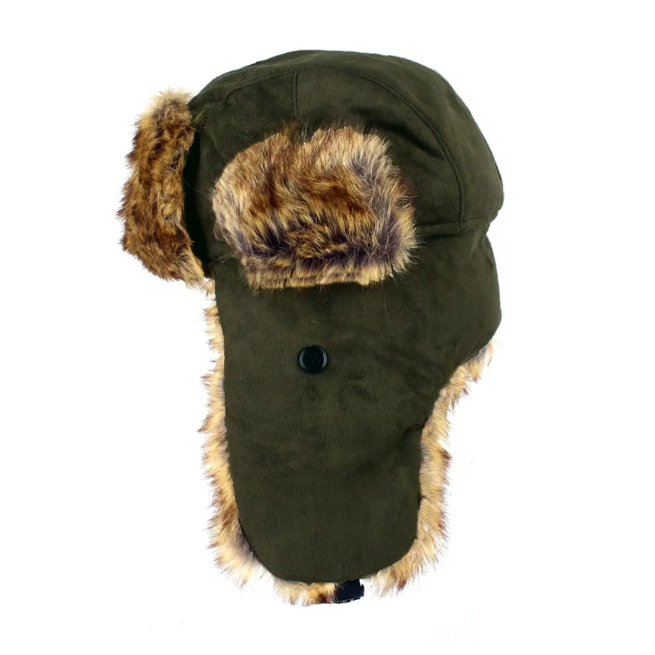 Black Khaki Brown Pilot Bomber Snow Winter Fur Thick Warm Hat / Beanie For Women Men