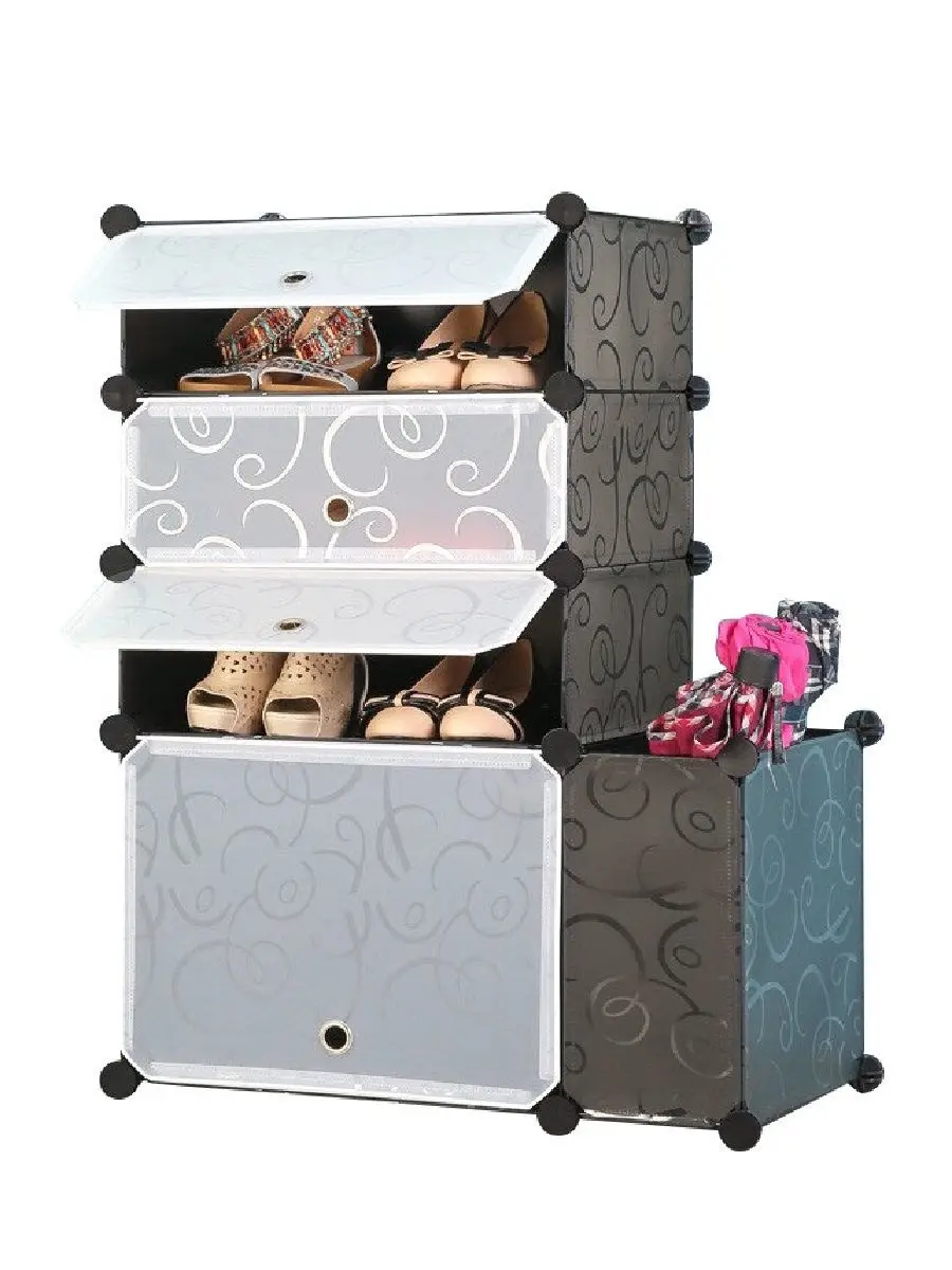 Тумба для обуви SOKOLTEC обувница модульный шкаф сборный складной|Обувные шкафы| |