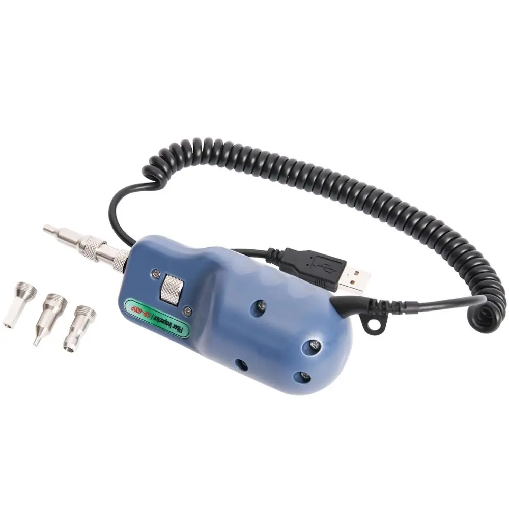 

KOMSHINE Fiber Optic MicroScope KIP-600P Fiber Optic Connector Inspection Video Inspection Probe Display 400X