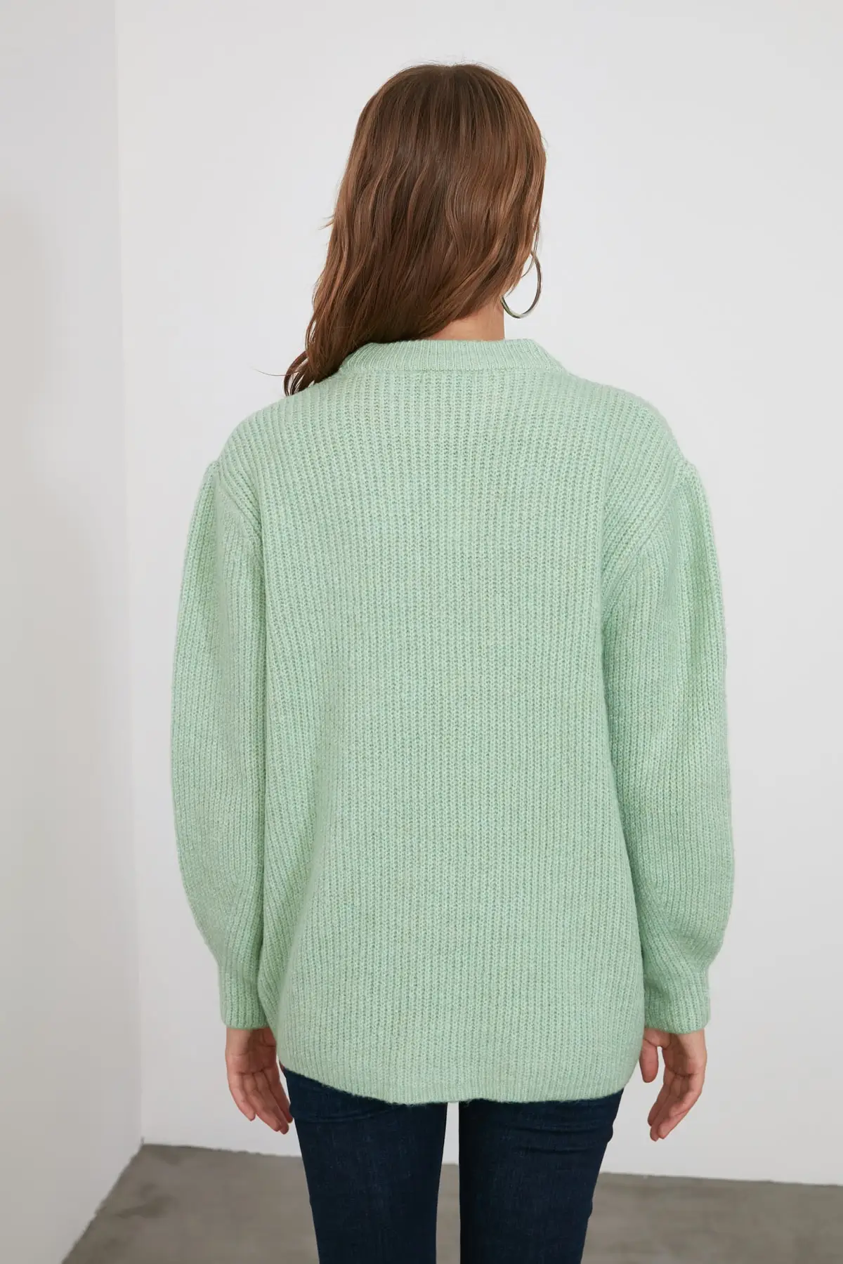 

Trendyol Bike Collar Knitwear Sweater TWOAW20FV0142