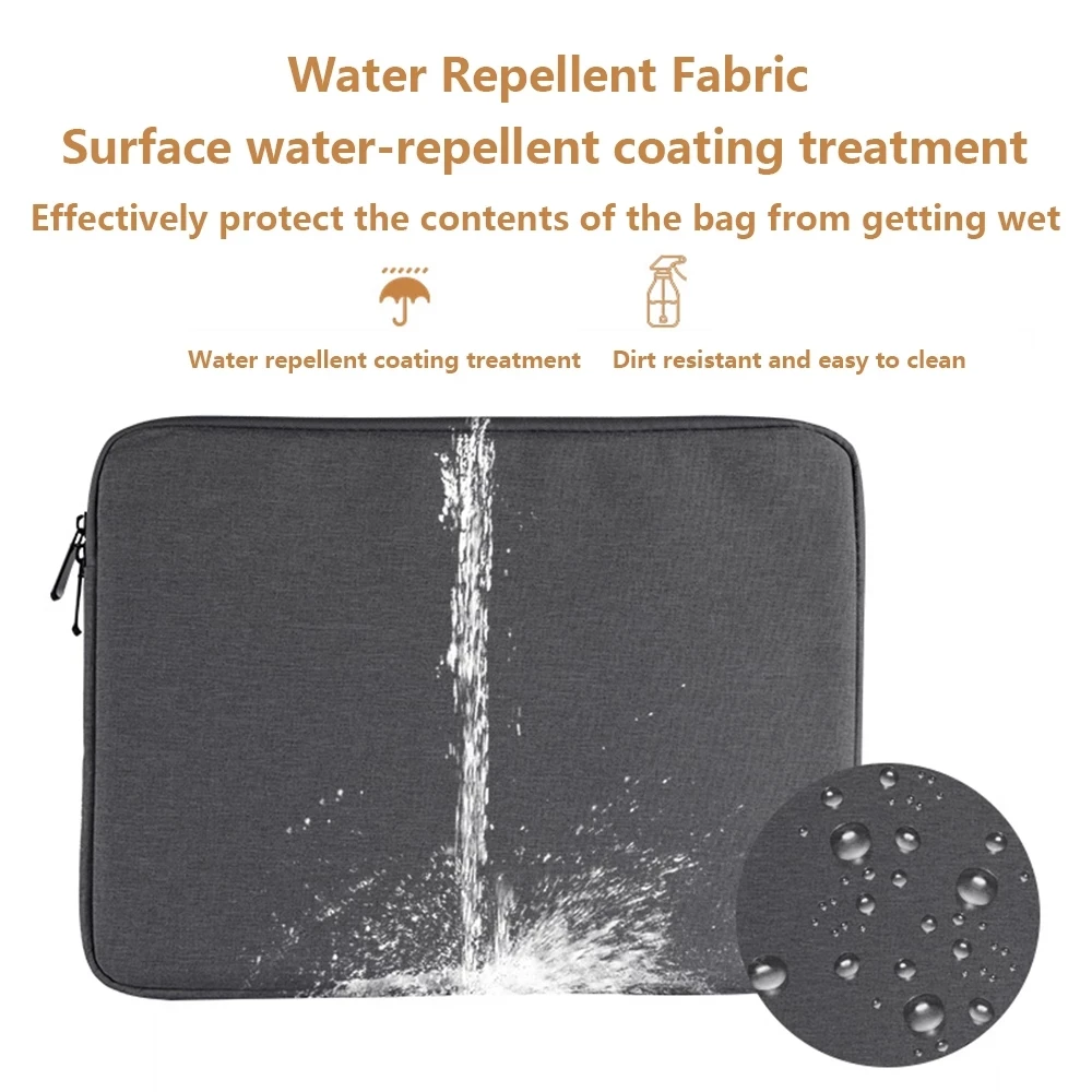 Waterproof Laptop Bag 11 12 13.3 14 15.6 16 Inch Case For MacBook Air Pro 2020 2019 Mac Computer Fabric Sleeve Cover Accessories |