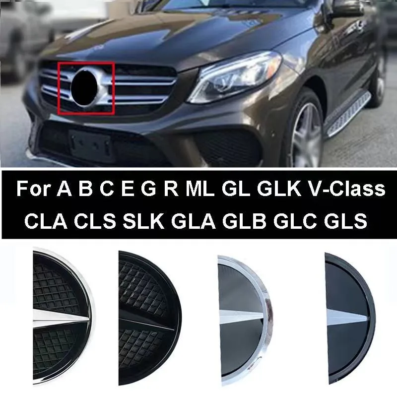 

Автомобильная Эмблема для W213 W205 W212 A B C E V класс X156 W176 W246 CLA C117 ML W166 GLK X204 Автомобильная передняя решетка логотип значок