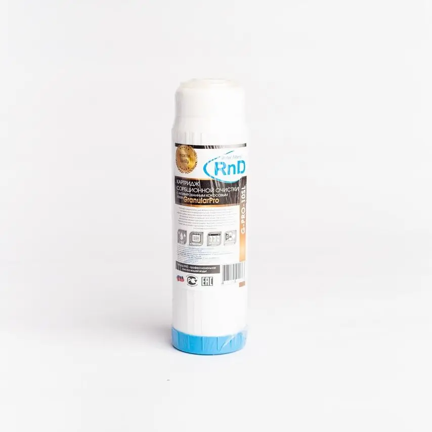 Картридж UDF-10SL RND гранулированный уголь для очистки воды от хлора органических