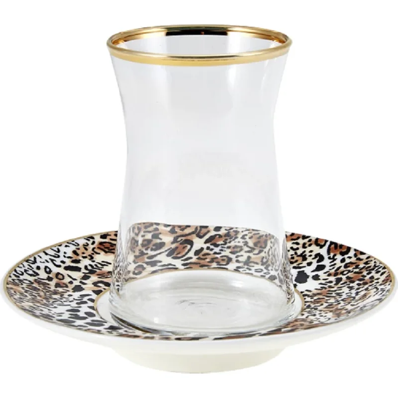 

Karaca Leopard 6 Person Tea Set