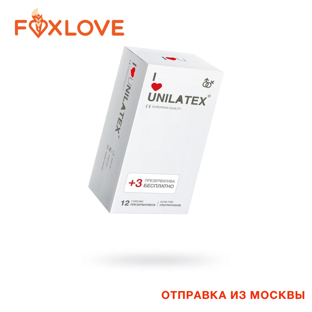 Презервативы Unilatex Natural Ultrathin №12+3 ультратонкие|Презервативы| |