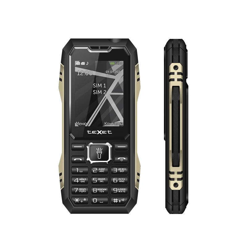 Мобильный телефон TM-D424 teXet (черный) 2 SIM |